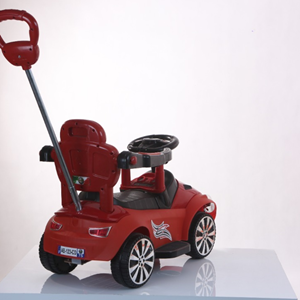 ماشین کودک بی بی ماک طرح آلفا رومئو قرمز-مشکی مدل ZV-10 -اسباب بازی